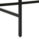 Konsolbord Brun 100 x 55 x 89,5 cm Massiv mango træ og metal