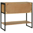 Konsolbord med skuffe Brun 90 x 35 x 80 cm Massivt Akacietræ