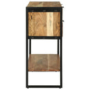 Konsolbord med skuffe Brun 90 x 35 x 80 cm Massivt Akacietræ