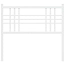 udskiftningsgavl 100 cm metal hvid