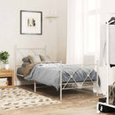 udskiftningsgavl 75 cm metal hvid