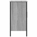 underskab til vask 60x30x60 cm konstrueret træ grå sonoma-eg