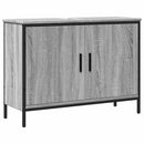 underskab til vask 80x30x60 cm konstrueret træ grå sonoma-eg