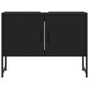 underskab til håndvask 80x33x60 cm konstrueret træ sort