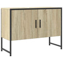 underskab til håndvask 80x33x60 cm konstrueret træ sonoma-eg