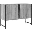 underskab til håndvask 80x33x60 cm konstrueret træ grå sonoma