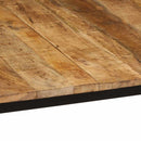 spisebord 140x70x75 cm massivt ru mangotræ