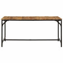 spisebord 160x80x75 cm massivt ru mangotræ