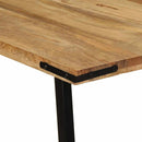 spisebord 160x80x75 cm massivt mangotræ