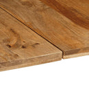 spisebord 160x80x75 cm massivt mangotræ