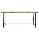 spisebord 180x90x75 cm massivt mangotræ