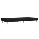 2-personers sovesofa stof sort