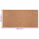 Kork rolle Brun 100 x 800 x 0,8 cm Kork