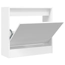 skoreol 60x21x57 cm konstrueret træ hvid