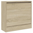 skoreol 60x21x57 cm konstrueret træ sonoma-eg