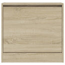 skoreol 60x21x57 cm konstrueret træ sonoma-eg