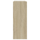 skoreol 60x21x57 cm konstrueret træ sonoma-eg