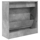 skoreol 60x21x57 cm konstrueret træ betongrå