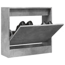 skoreol 60x21x57 cm konstrueret træ betongrå