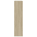 skoreol 80x21x87,5 cm konstrueret træ sonoma-eg