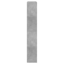 skoreol 80x21x125,5 cm konstrueret træ betongrå