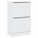 skoreol 60x34x96,5 cm konstrueret træ hvid