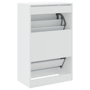 skoreol 60x34x96,5 cm konstrueret træ hvid