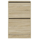 skoreol 60x34x96,5 cm konstrueret træ sonoma-eg