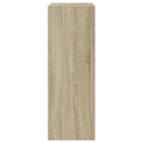 skoreol 60x34x96,5 cm konstrueret træ sonoma-eg