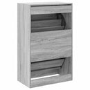 skoreol 60x34x96,5 cm konstrueret træ grå sonoma-eg