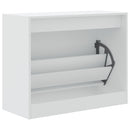 skoreol 80x34x63 cm konstrueret træ hvid