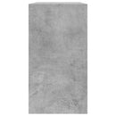 skoreol 80x34x63 cm konstrueret træ betongrå