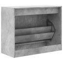 skoreol 80x34x63 cm konstrueret træ betongrå