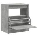 skoreol 60x42x69 cm konstrueret træ betongrå