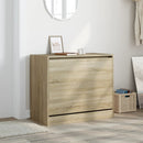 skoreol 80x42x69 cm konstrueret træ sonoma-eg