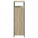 skoreol 60x34x112 cm konstrueret træ sonoma-eg