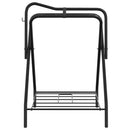 sadelholder foldbar jern sort