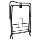 sadelholder foldbar jern sort