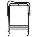 sadelholder foldbar jern sort