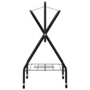 sadelholder foldbar jern sort