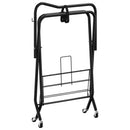 sadelholder foldbar jern sort
