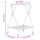 sadelholder foldbar jern sort