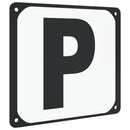 dressurbogstaver 12 stk. stål
