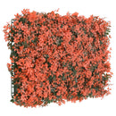 hegn med kunstige ahornblade 24 stk. 40x60 cm rød