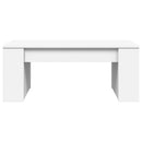 sofabord 102x55x42 cm konstrueret træ hvid