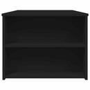 sofabord 102x55x42 cm konstrueret træ sort