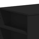 sofabord 102x55x42 cm konstrueret træ sort