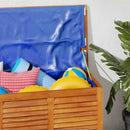 opbevaringsboks til haven 113x50x56 cm massivt akacietræ