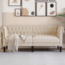 2-personers chesterfieldsofa hør