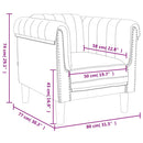 sofastol velour sort